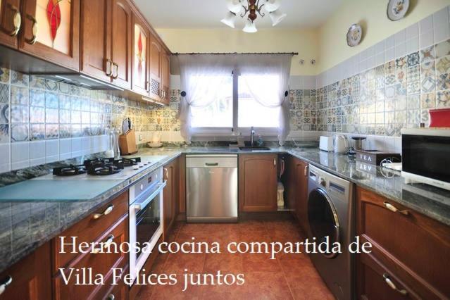 Villa Felices Juntos プラヤ・デアロ エクステリア 写真